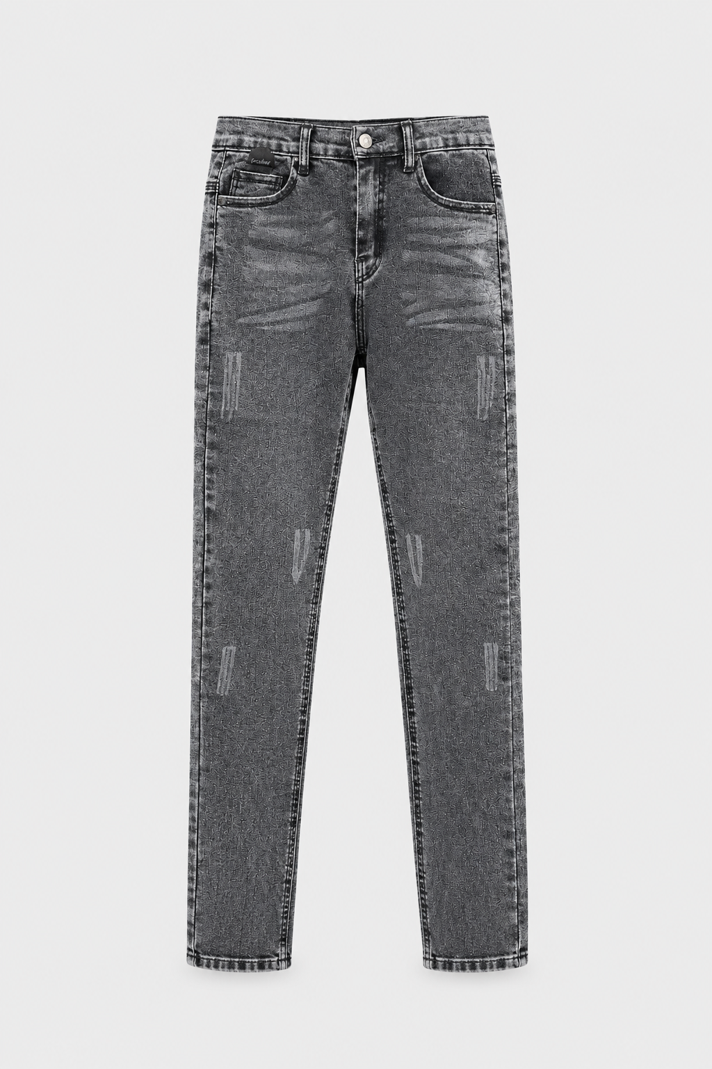 gray fashion pent