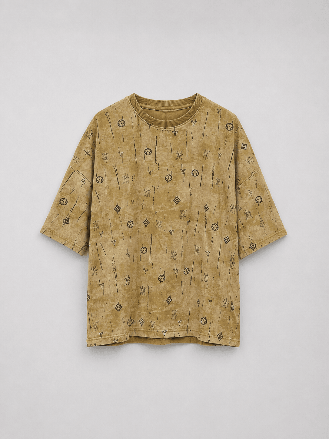 Mustard Drop Shoulder